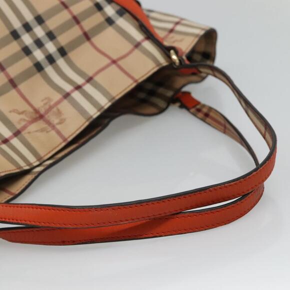 Burberry Nova Check Tote Bag Pvc Beige - Picture 7 of 16